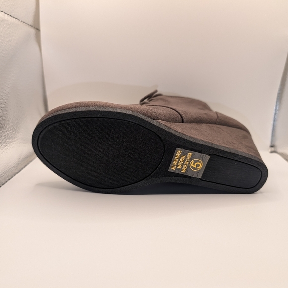 MARCOREPUBLIC Wedge Charcoal Gray Boots / Bootie Size 5 - Picture 9 of 10